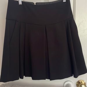 Zara Basic Black Wool Skirt Size Medium